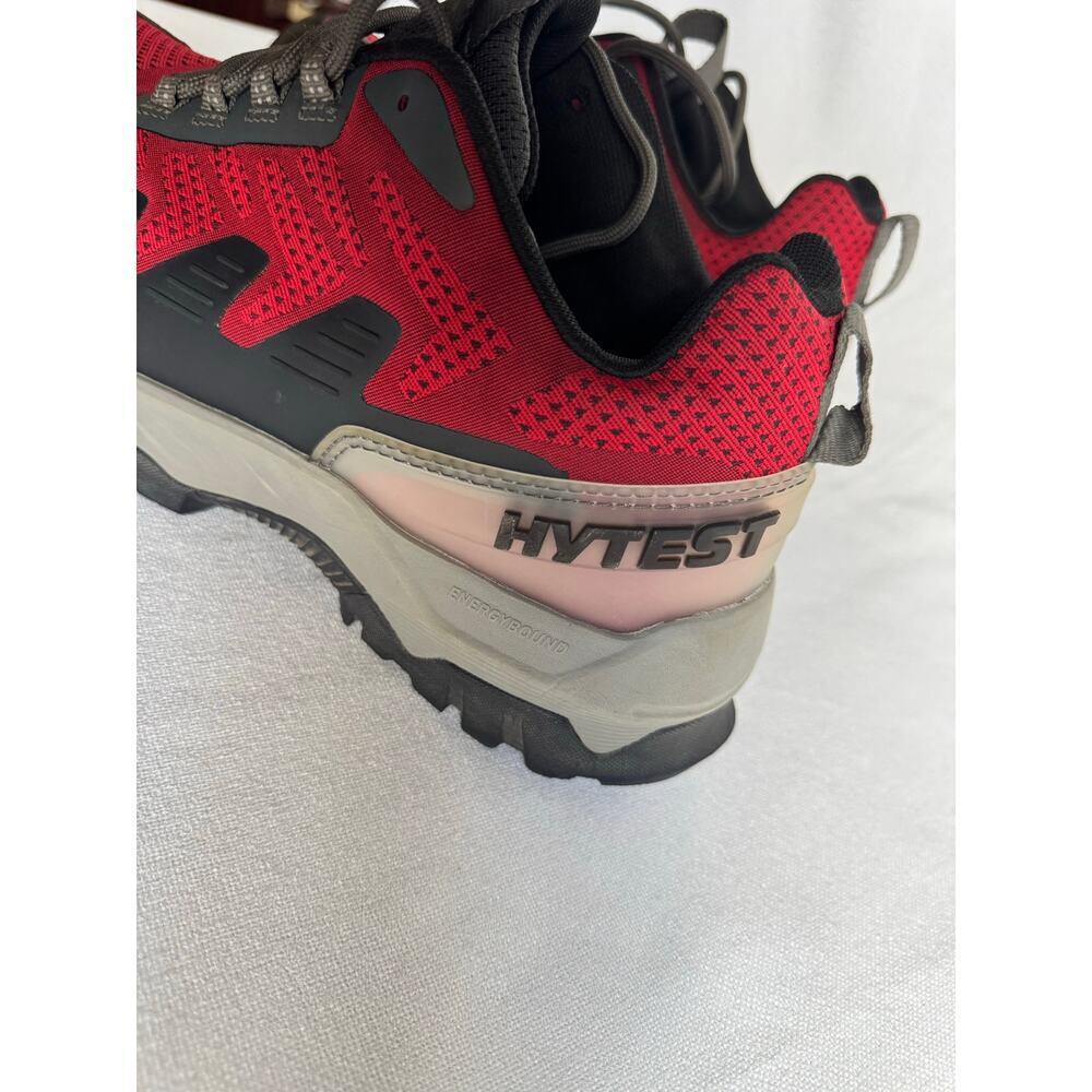 HYTEST Powerhaul Men's Nano Toe EH Slip Resistant Low Athletic Work Shoes - Picture 4 of 7